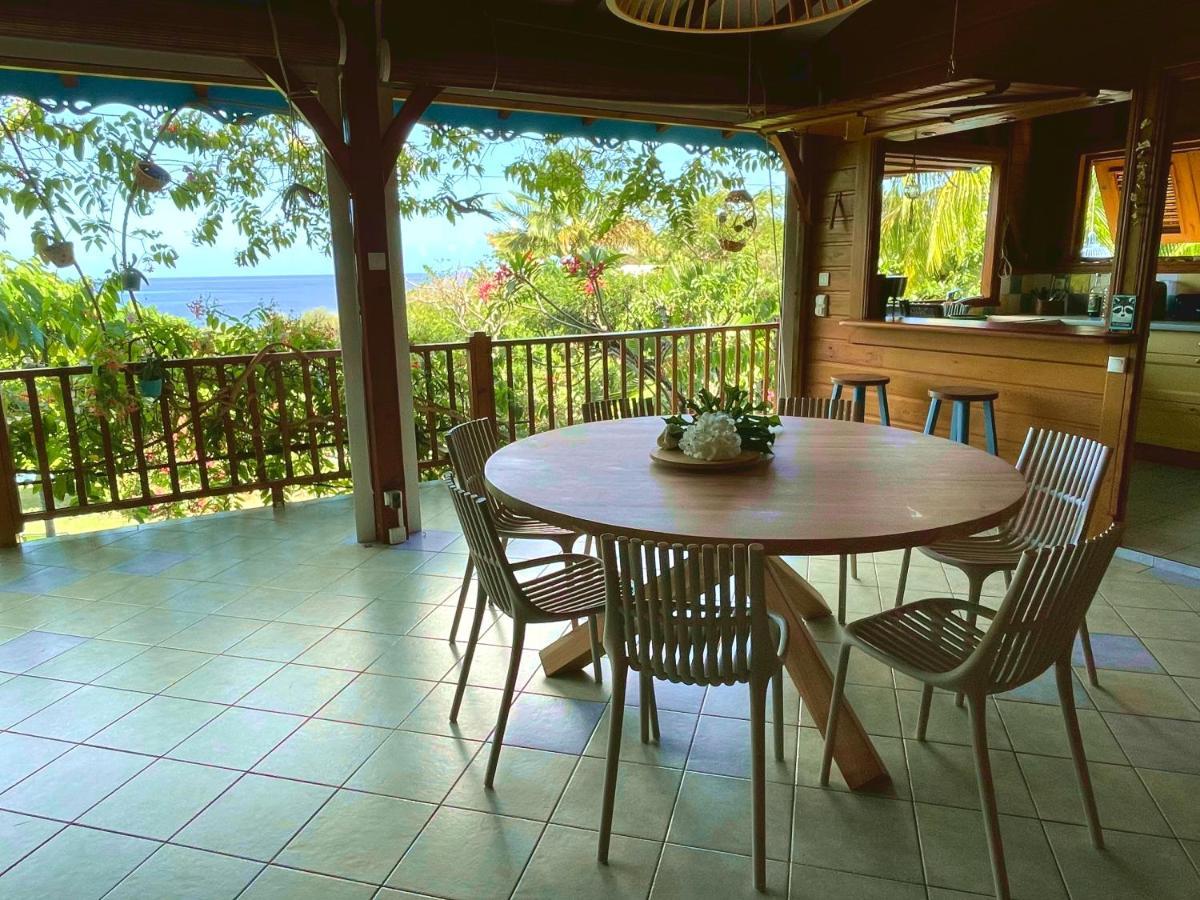 Villa Nature Caraibe Lodge, Vue Mer, Piscine Privee Deshaies Buitenkant foto