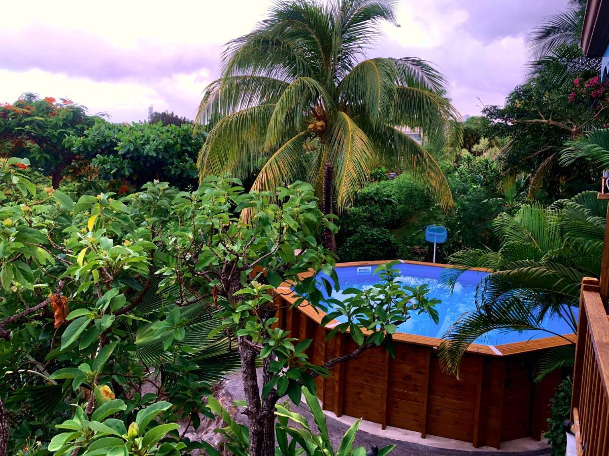 Villa Nature Caraibe Lodge, Vue Mer, Piscine Privee Deshaies Buitenkant foto