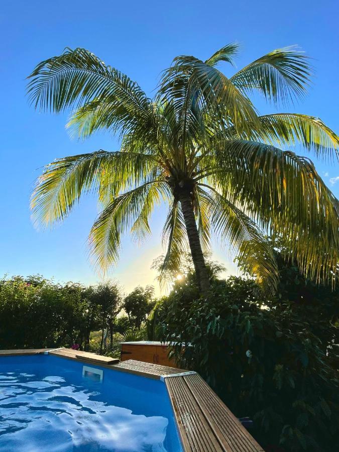Villa Nature Caraibe Lodge, Vue Mer, Piscine Privee Deshaies Buitenkant foto